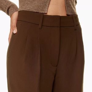 WILFRED CARROT PANT COGNAC